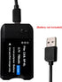Digital Camera Battery Charger for 3.7V 700mAh NP-6L Lithium Battery, Rechargeable NP-6L Battery Charger