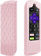 CaseBot Remote Case for Roku Voice, Express HD / 4K+, Ultra LT Enhanced Voice, Streaming Stick+ Remote, Pink Sand Anti