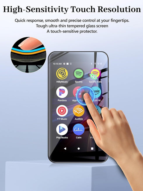 Arxonis 5-Pack G5 MP3 6H Screen Protector for Innioasis Player, Hardness Tempered Glass, Anti-Fingerprint,Anti-Scratch