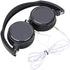Portable Folding Headset, Wired Stereo Bass Over-Ear Headphones, Noise Cancelling, HiFi Music, Support TF Card