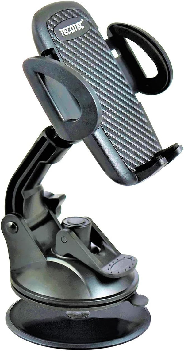 Phone Mount for Car Dash & Windshield - Industrial-Strength Sticky Gel Suction Cup for All Cellphones