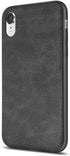 SALAWAT Compatible iPhone Xr Case - Slim PU Leather Vintage Shockproof Cover - Lightweight Premium Soft TPU Bumper -