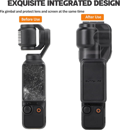 Osmo Pocket 3 Screen Protector Cover Case for DJI OSMO Pocket 3 Accessories, Camera Lens Protector Cap
