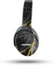 MightySkins Glossy Glitter Skin for Bose QuietComfort 35 II Headphones - Black Marble Glitter, Durable High-Gloss Finish