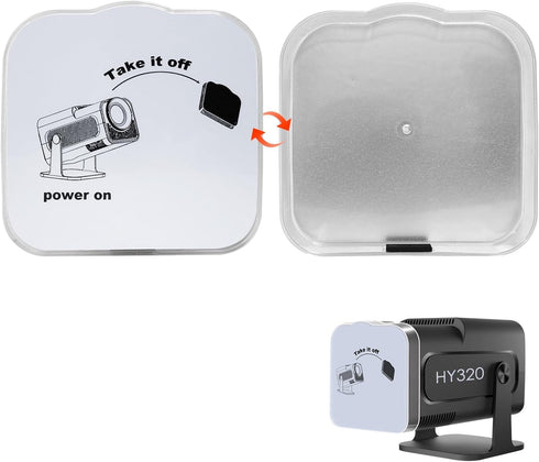 DUPULEE HY320 Projector Lens Protector Cover | Dustproof & Anti-Scratch Protection | Easy