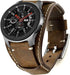 Compatible with Samsung Galaxy Watch 46mm/Galaxy Watch 3 45mm/Gear S3 Frontier/Classic, 22mm Genuine Leather Cuff Strap