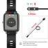 ID208, GTX20, IDW13/15/16/17, IDW19/20/25/26/28 3.3 VeryFit Smartwatch Charger, Fit for and More, Replacement Magnetic