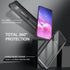 Dexnor Heavy Duty Military Grade Protection Case for Samsung Galaxy S10+ Plus, Black with Built-in Screen Protector and