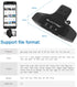 4 in 1 SD Card Reader for iPhone, iPad, Android, Mac, Portable Memory Card Reader for SD and TF Card