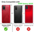 Galaxy A02S Case (USA Version), Slim Flexible TPU Airbag Bumper Shock Absorption Rubber Cover for Girls