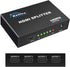 HDMI Splitter 1 in 4 Out V1.4b Powered Video Splitter with AC Adaptor Supports Ultra HD 1080P 2K x4K@30Hz