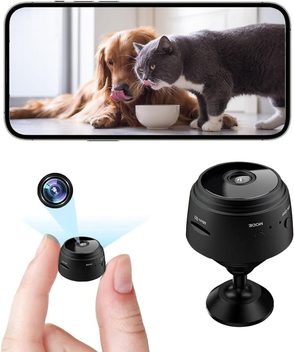 Hidden Wireless Camera, Mini Spy WiFi 1080P HD Camera for Home Security, APP Control, Night Vision
