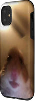 iPhone 11 Hamster Meme Videocall Home Office Home School Funny Hamster Case