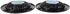 Rockville Pair RSM65B 6.5" Waterproof Slim Marine Boat Speakers - 320 Watt, Black