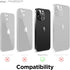 Elago iPhone 13 Pro Case - Slim Liquid Silicone, Full Body Protection, Soft Microfiber Lining, 6.1" (Black)