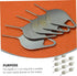 300pcs Veemoon Sim Cards Ejector Kit Eject Pin Tools for Tray Removal Sim Card Tool Made of Material