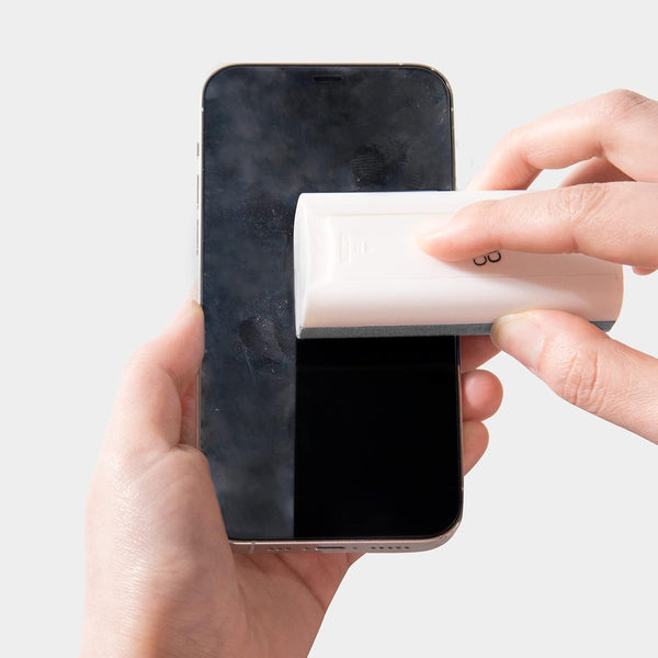 CLICK CLEAN Touchscreen Mist Cleaner, All-in-One Screen Cleaner Spray with Microfiber and Phone Stand for All Devices