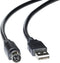 Generic MD6 6-Pin Programming (1.8M,Black) USB to Adapter Cable for Toyota Diagnostic Tool Update