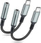USB C to 3.5mm Headphone Jack Adapter (2 Pack) for iPhone 15, iPad Pro, Samsung Galaxy S20/S21/S23+