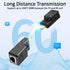 LUKFOCAB 196FT Cat5e/6 1080P@60Hz, RJ45 60M PS3/4, HDMI Extender Over Single Ethernet Cable, Support Audio Video UHD