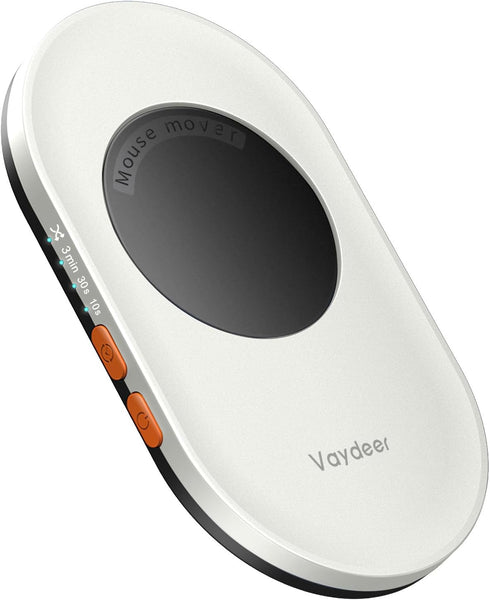Vaydeer Ultra Slim Mouse Mover, Air 3 Mouse Jiggler with Adjustable Interval Timer, Undetectable & Noiseless (Misty