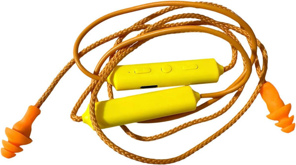 Wjymuwa Bluetooth Earplugs Earphone - Hearing Protection and Noise Suppression in Construction Sites