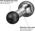FANAUE 20mm 17mm Aluminum Extension Connector - Heavy-Duty to Adapter with Locking Nut | Ball Mount Extension