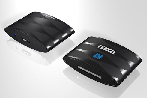 NAXA Electronics NAB Bluetooth Wireless Adapter and Receiver for iPod, iPhone, and iPad (Black)