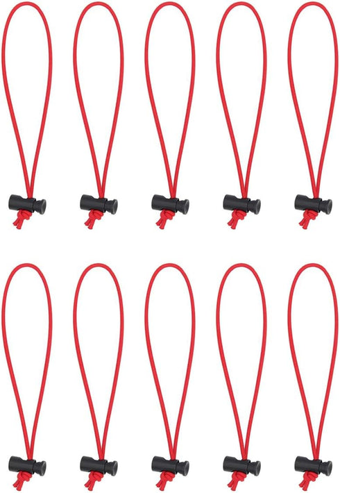 Foto&Tech Multipurpose Extra Thick Elastic Cable Tie - Adjustable Cable Strap Toggle Tie for Cable Management