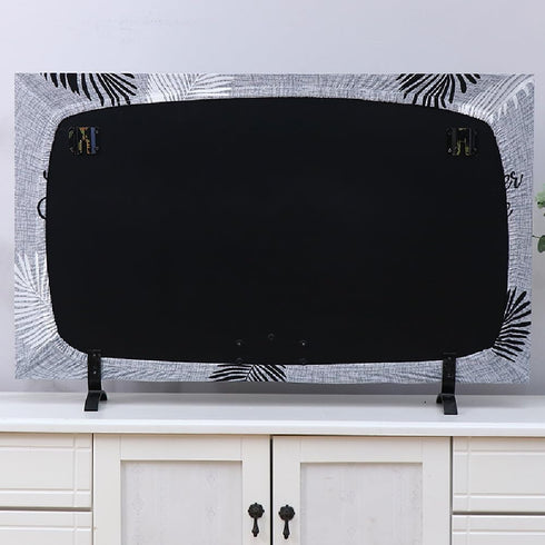 WMLTZFUS 02||75inch TV Dust Cover Desktop TV Screen Protector Indoor Dust-Proof TV Screen Cover for Stand Mounted
