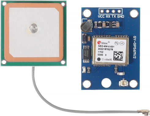 XIITIA 3pcs GY-NEO6MV2 NEO-6M NEO6MV2 APM2.5 2.5 GPS Module with Flight Control EEPROM MWC Large Antenna