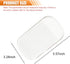 SKERJOVL 5.27"x 3.28" Car Dashboard Non-Slip Mat, Washable Reusable Magic Sticky Gripping Mat, Anti-Slip Car Dashboard