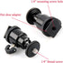 Walway 360 1/4" Hot Shoe Mount Adapter, Degree Screw Swivel Mini Ball Head Cradle Adapter for DSLR