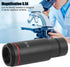 Garosa Microscope Adapter, 0.5X C Mount Lens Adapter for Microscope Camera, Compatible with CCD Interface Shrink Lens