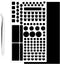 Fyntave LED Light Blocking Stickers, Blackout Stickers for Electronic Light Dimming 2 Sheets