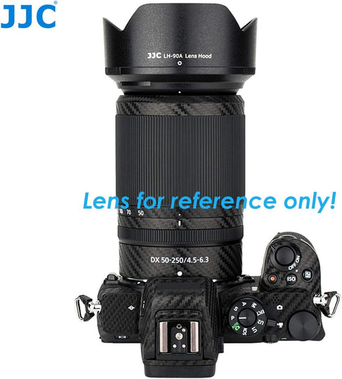 JJC Petal Flower Bayonet Reversible Lens Hood for Nikon NIKKOR Z DX 50-250mm, Compatible with 62mm Cap