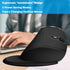 Ergonomic Vertical Mouse: 2.4G Bluetooth Dual Mode Optical Computer Mice, Wireless Rechargeable Mouse with Removable