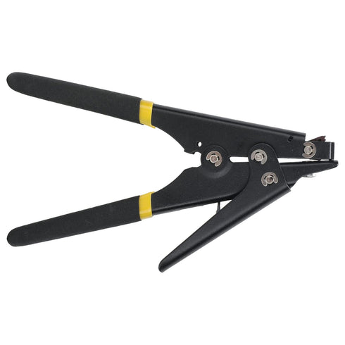 FTVOGUE Nylon Cable Tie Tension Plastic Zip Tie Fastening and Cutting Tool in Black