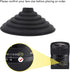 LAISANIM 30-50mm Anti Reflective Silicone Lens Hood, Foldable Camera Lens Shade for Outer Diameter Lenses, Compatible