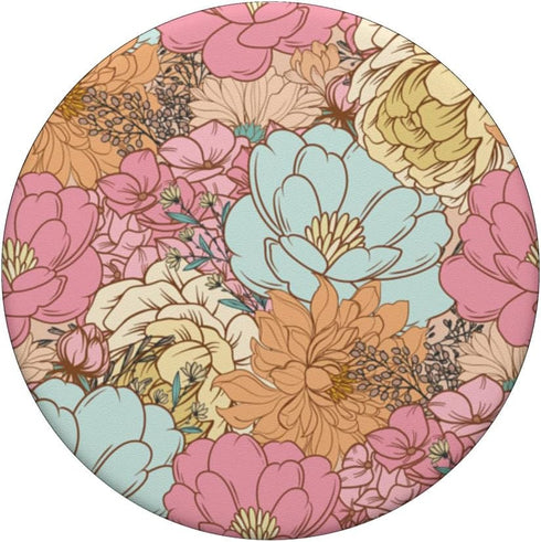 Cute Floral Aesthetic Wildflower PopSockets Standard PopGrip