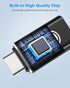 MoKo Lightning Female to USB C Male Adapter 2Pack, Lightning USB C Adaptor for iPhone 15/16 Pro/Max, Galaxy S24