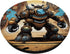 Retro Robot Alien Comic Style Dystopian Scifi Nerd Graphic PopSockets Standard PopGrip