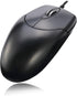 Adesso 3 PS/2 Button Desktop Optical Scroll Mouse, Black