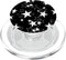 PopSockets PopGrip for MagSafe: Grip Stand Black Stars White
