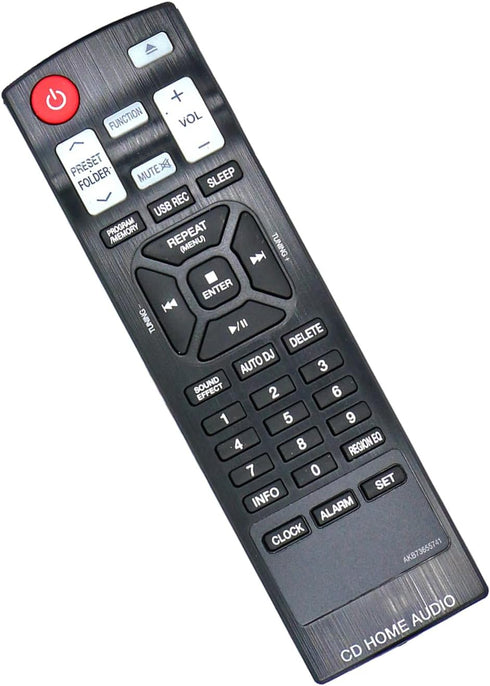 AKB73655741 Replacement Remote for LG Home Audio Mini Hi-Fi System, Fit for CM4350, CM4550, CMS Series