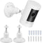 Wall Mount for Ring Stick Up Cam Wired/Battery and Indoor Cam HD (1st Gen), 360 Degree Adjustable Mounting Bracket with