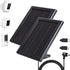 Solar Panel Charger for Ring Cameras, 5V Solar Charger, Compatible with Ring Spotlight Cam and Outdoor Wireless Security