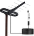 WERCHTAY Outdoor TV Antenna 360 Omni-Directional Extended Range Reception Enhance VHF&UH 4K Ready
