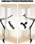 DYVBXS Overhead Phone Mount with Adjustable Arm and Desk Clamp, Camera Desk Mount Fit for DSLR iPhone Webcam Ring
