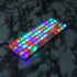 YMDK 1.5mm ABS Blank Milk Fog Keycap for RGB MX Mechanical Keyboard GK61 (108 ANSI)
